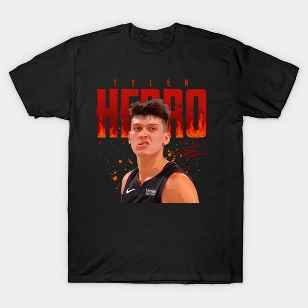 Tyler Herro T-Shirt by Juantamad